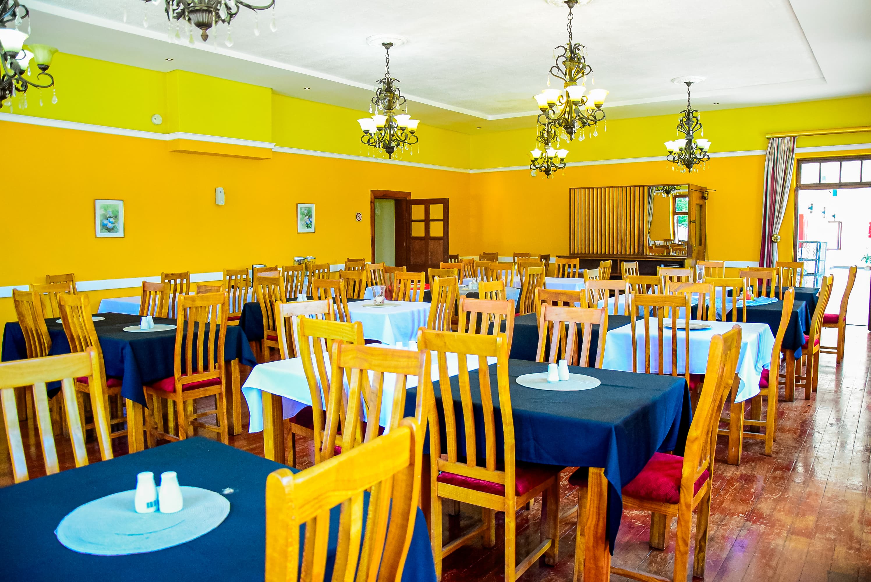 Spacious Dining Hall